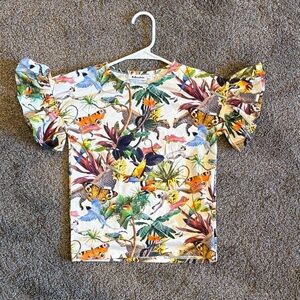 Molo Kids Vibrant Jungle Short Sleeve Tee